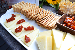 A GARDEN WEDDING RECEPTION